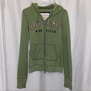 Abercrombie and Fitch Olive Green Jacket